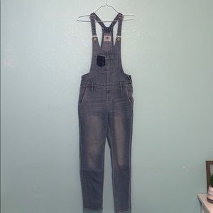 women’s old navy denim overalls